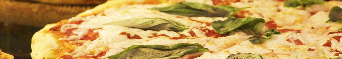 Eating Italian Pizza at Massimo Pizzeria Ristorante restaurant in Bridgeport, CT.